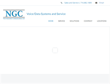 Tablet Screenshot of ngcomm.net